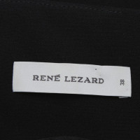 René Lezard Sheath dress in black