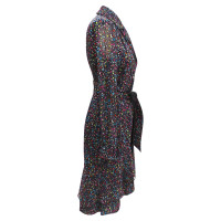 Diane Von Furstenberg zijden jurk met riem