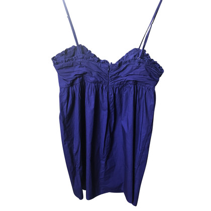 Tara Jarmon Kleid aus Baumwolle in Violett