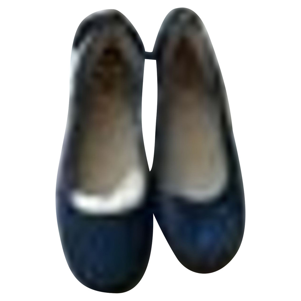 Ugg Australia Slippers/Ballerina's Canvas in Blauw