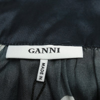 Ganni Silk skirt with pattern