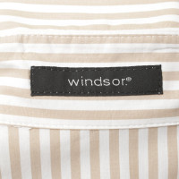 Windsor Bluse mit Streifenmuster