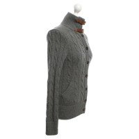 Ralph Lauren cardigan in maglia in grigio