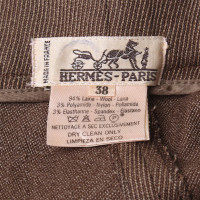 Hermès Pantalon en Brown