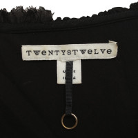 Twenty8 Twelve giacca a maniche corte di colore nero