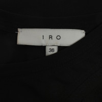 Iro Tailliertes Kleid in Schwarz
