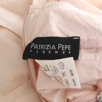 Patrizia Pepe Rock aus Baumwolle in Nude