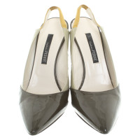 Ferre Slingback pumps in patent leather