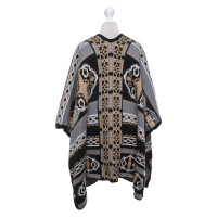 Hale Bob Knit cape with pattern