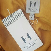 Halston Heritage Gold Dress