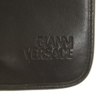 Versace Sac à main/Portefeuille en Cuir en Noir