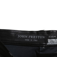 Altre marche John Preston - pantaloni di pelle in marrone