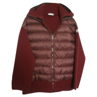 Moncler Jacket/Coat Cashmere in Bordeaux