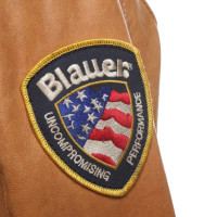 Blauer Usa Giacca in pelle in marrone