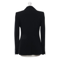 Armani Collezioni Blazer aus Wolle in Schwarz