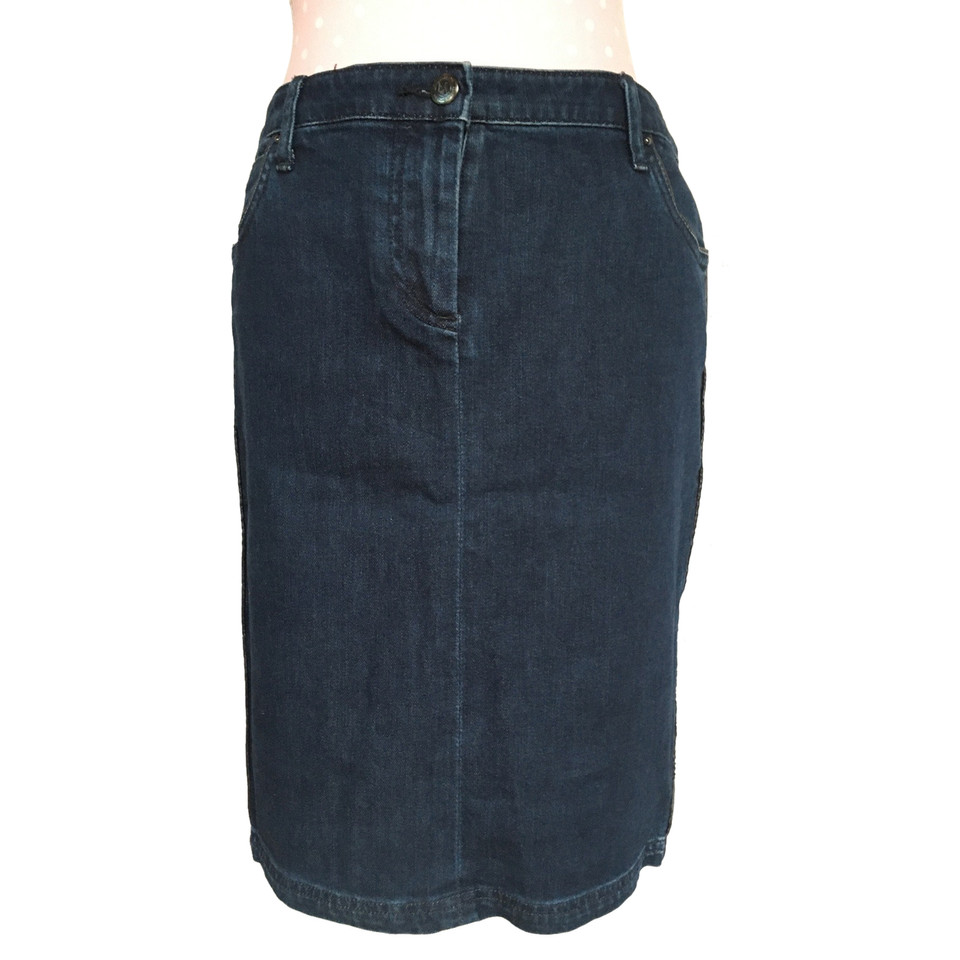 Armani Jeans Skirt Cotton in Blue