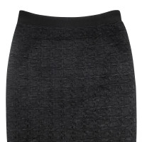 Max Mara Bouclé-skirt in black