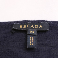 Escada Vest in donkerblauw
