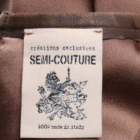 Semi Couture Kleid in Braun
