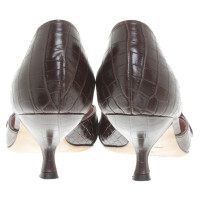 Prada Leather pumps in brown