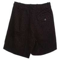 Dries Van Noten Shorts in zwart / Red