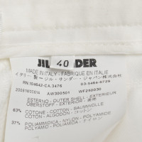 Jil Sander pantaloni 3/4 in bianco