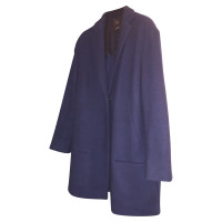 Odeeh Cashmere wool coat in navy