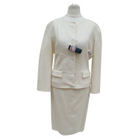 Christian Dior Suit Wool in Cream