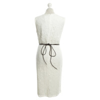 Armani Jeans Lace dress in white