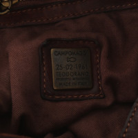 Campomaggi Handtasche mit Nietenbesatz