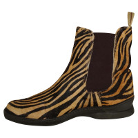 Laurèl Ankle boots with tiger print