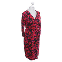 Diane Von Furstenberg Enveloppez robe avec impression