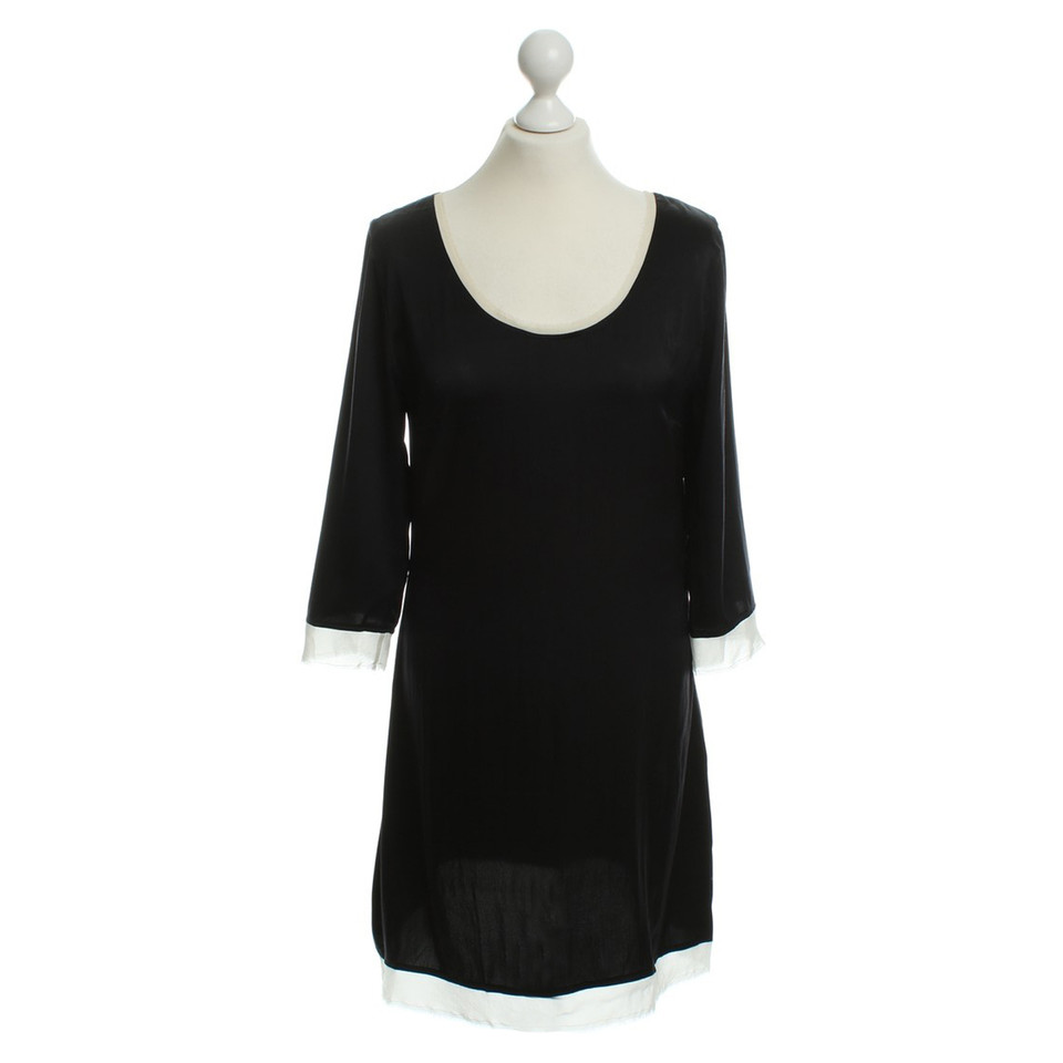 Andere Marke Kleid in Schwarz/Weiß