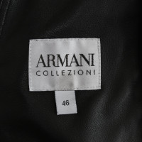 Armani Veste/Manteau en Daim en Noir