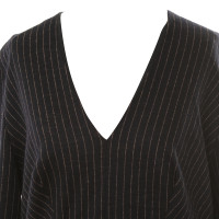 Laurèl Wool dress with Pinstripe