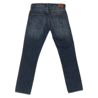 Barbour Jeans in Cotone in Blu