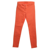 J Brand Skinny jeans in oranje