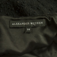 Alexander McQueen Pailletée Mini robe à manches longues