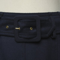 Van Laack Rok Wol in Blauw