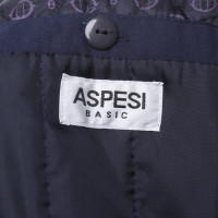 Other Designer Aspesi coat in dark blue