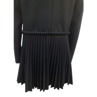 Red Valentino robe manteau en noir