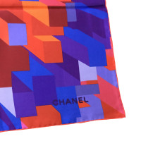 Chanel Zijden sjaal met patroon