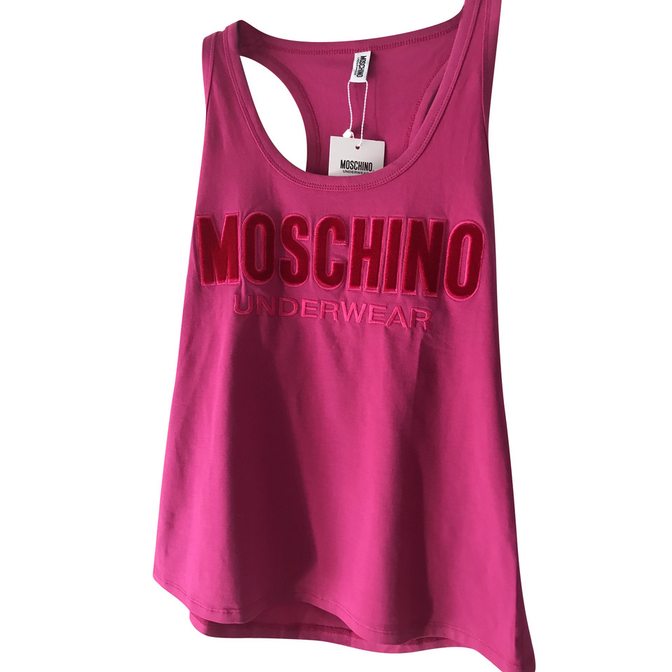 Moschino Beachwear Cotton in Fuchsia