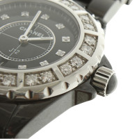 Chanel J12 keramische horloge met diamanten