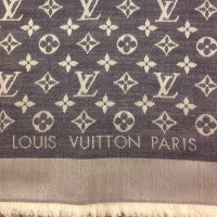 Louis Vuitton Monogram-Denim-Tuch in Blau