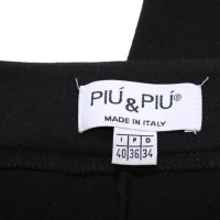 Piu & Piu Paire de Pantalon en Noir