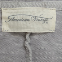 American Vintage Blazer gris clair