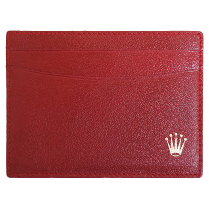 Rolex Accessory Leather in Red