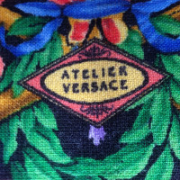 Gianni Versace Tissu en laine avec motif