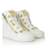 Giuseppe Zanotti Sneakers alte in bianco